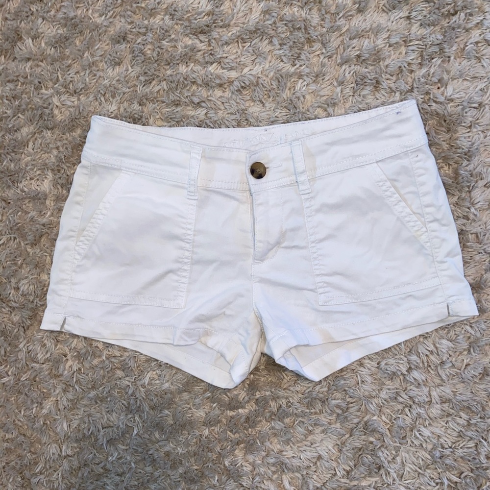 White Shorts